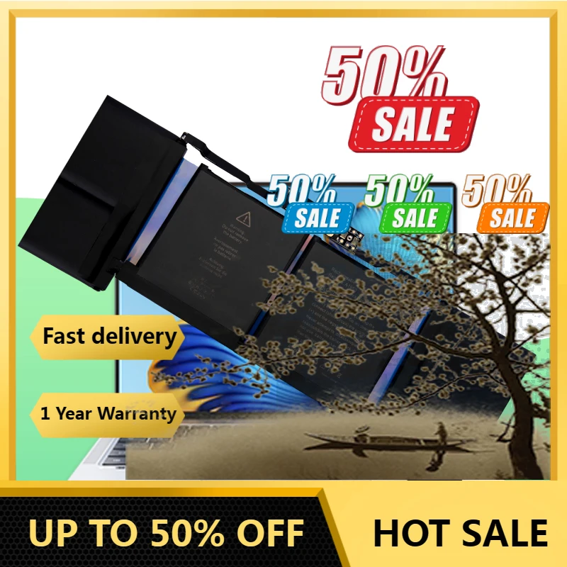 【Fast Delivery】11.41V 83.6WH 6900MAH A1953 Laptop Battery For Apple Laptop MACBOOK PRO 15 Inch A1990
【Fast Delivery】11.41V 83.6WH 6900MAH A1953 Laptop Battery For Apple Laptop MACBOOK PRO 15 Inch A1990