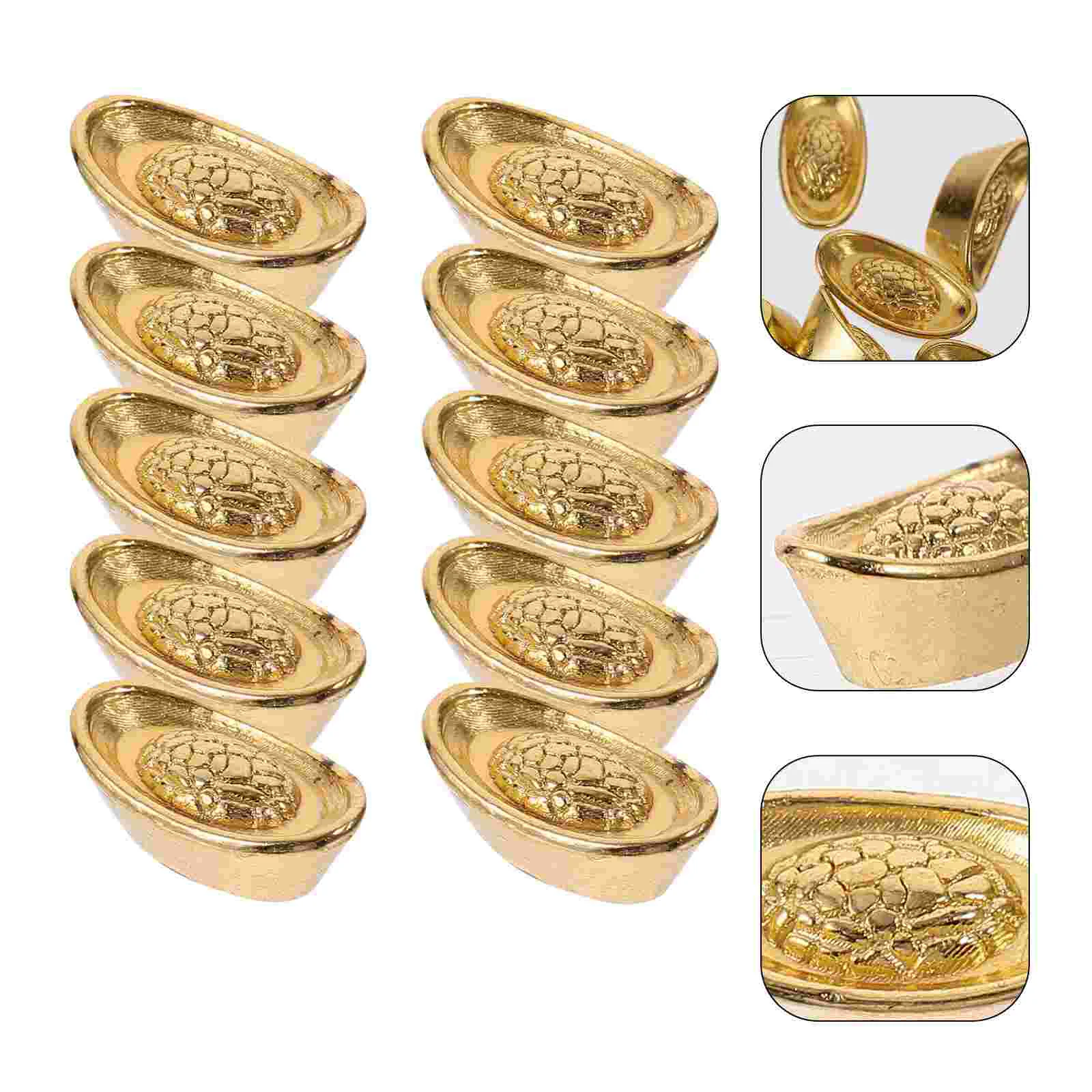 20 Pcs Mini Food Miniature Model Gold Ingot House Ornaments Accessories 20pcs Models Crafts Home Golden
20 Pcs Mini Food Miniature Model Gold Ingot House Ornaments Accessories 20pcs Models Crafts Home Golden