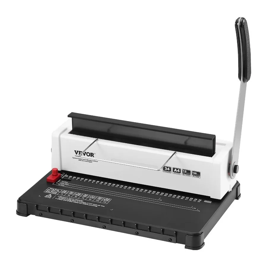 Coil Spiral Binding Machine Manual Book Maker 34Holes Binding 120 Sheets Punch Binder with 100pcs 5 16'' Coil Binding Spines A
Coil Spiral Binding Machine Manual Book Maker 34Holes Binding 120 Sheets Punch Binder with 100pcs 5 16'' Coil Binding Spines A