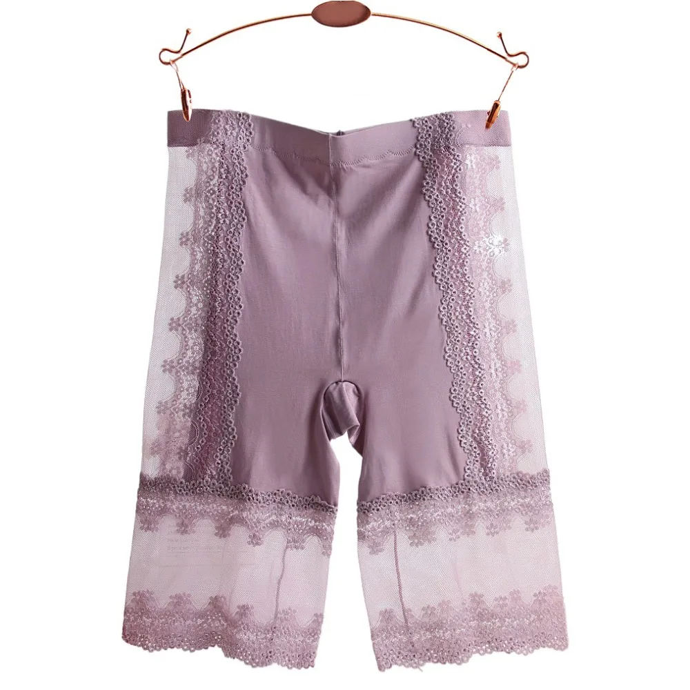 Fashion Transparent Large Size Safety Pants Lace Flower Anti-glare Lace Mesh Shorts High Waist Underwear Seamless Shorts Women
Fashion Transparent Large Size Safety Pants Lace Flower Anti-glare Lace Mesh Shorts High Waist Underwear Seamless Shorts Women