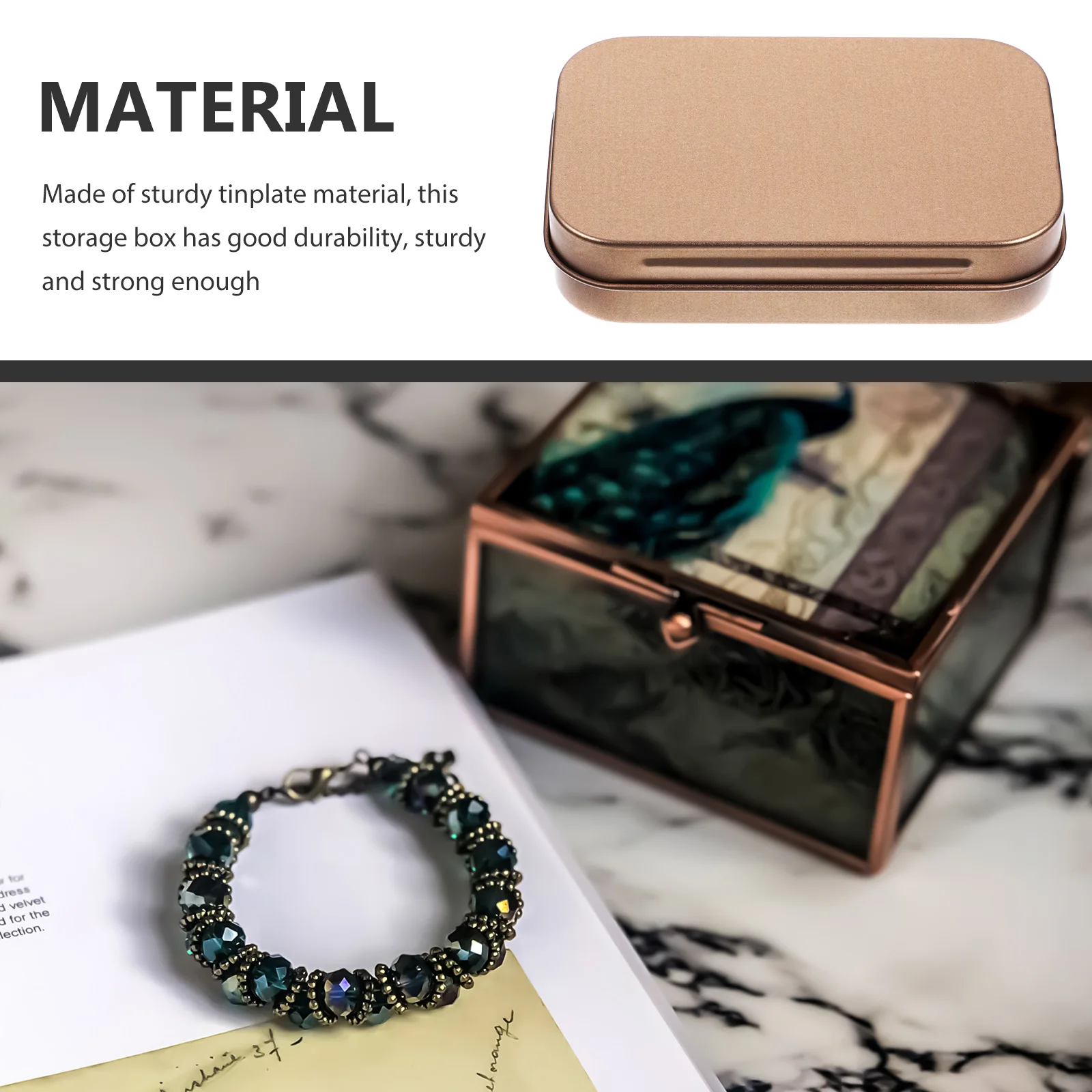 5pcs Iron Box Storage Tinplate Containers Hinged Lid Silver Color Small Items Jewelry Boxes Empty Tinplate Trinket Box Portable
5pcs Iron Box Storage Tinplate Containers Hinged Lid Silver Color Small Items Jewelry Boxes Empty Tinplate Trinket Box Portable