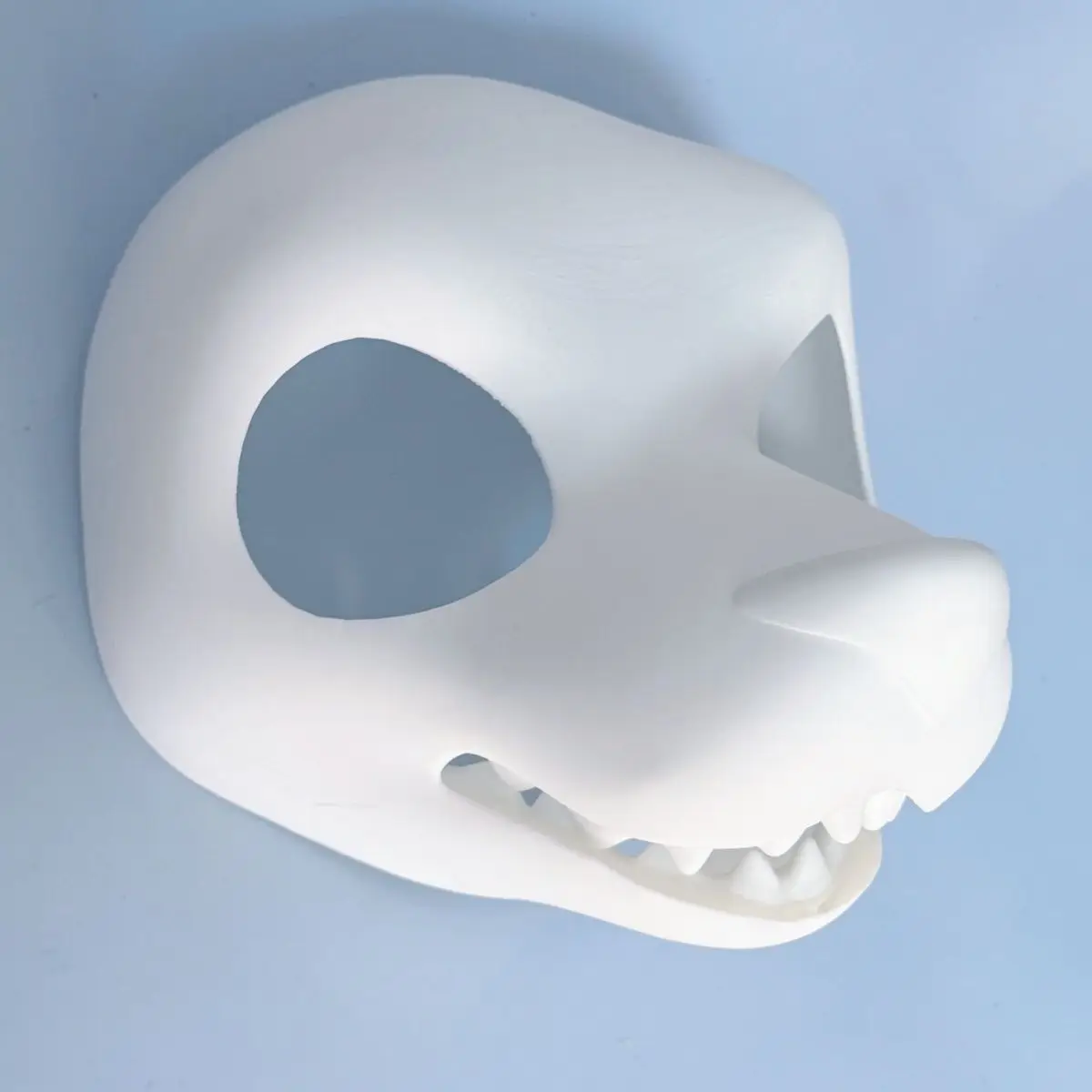 3D Printing Kemono Fursuit Headbase Furry Base Fursuit Mask Cosplay Mid to long snout Canidae Skull PLA material Mask
3D Printing Kemono Fursuit Headbase Furry Base Fursuit Mask Cosplay Mid to long snout Canidae Skull PLA material Mask