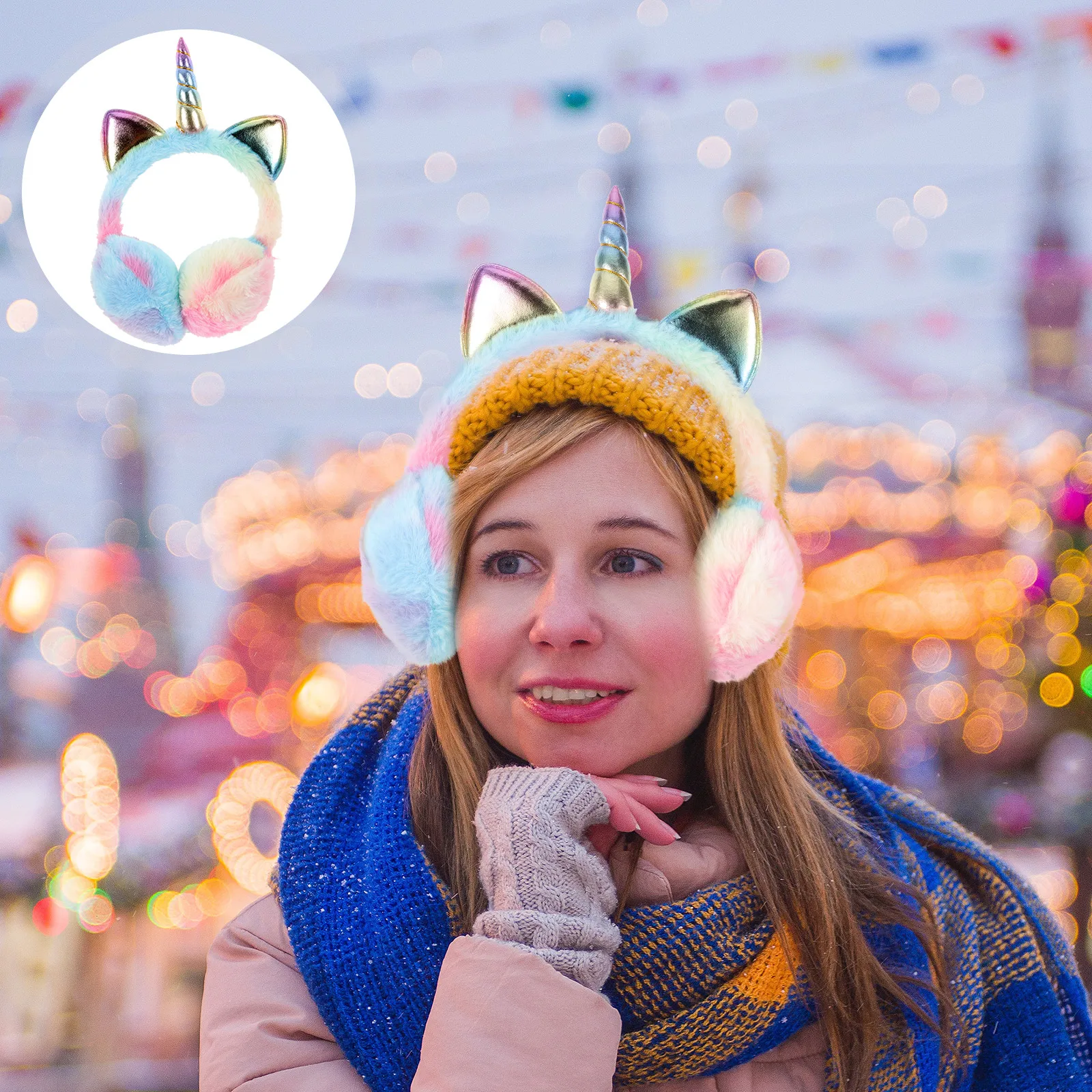 Warm Earmuffs Headband Winter Unicorn Shape Cute Ear Muffs Keep Warm Stretchable Lightweight Comfortable For Women Kids Outdoor
Warm Earmuffs Headband Winter Unicorn Shape Cute Ear Muffs Keep Warm Stretchable Lightweight Comfortable For Women Kids Outdoor