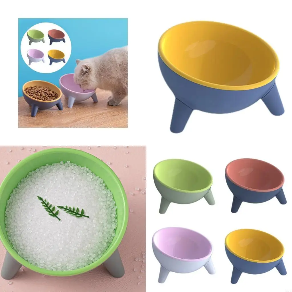 Pet Dishes Bowls with Stand for Kitten Small Dogs & Water Bowl 4 Options Tilted Elevated Bowl Protect Pet's Spine X3UC
Pet Dishes Bowls with Stand for Kitten Small Dogs & Water Bowl 4 Options Tilted Elevated Bowl Protect Pet's Spine X3UC