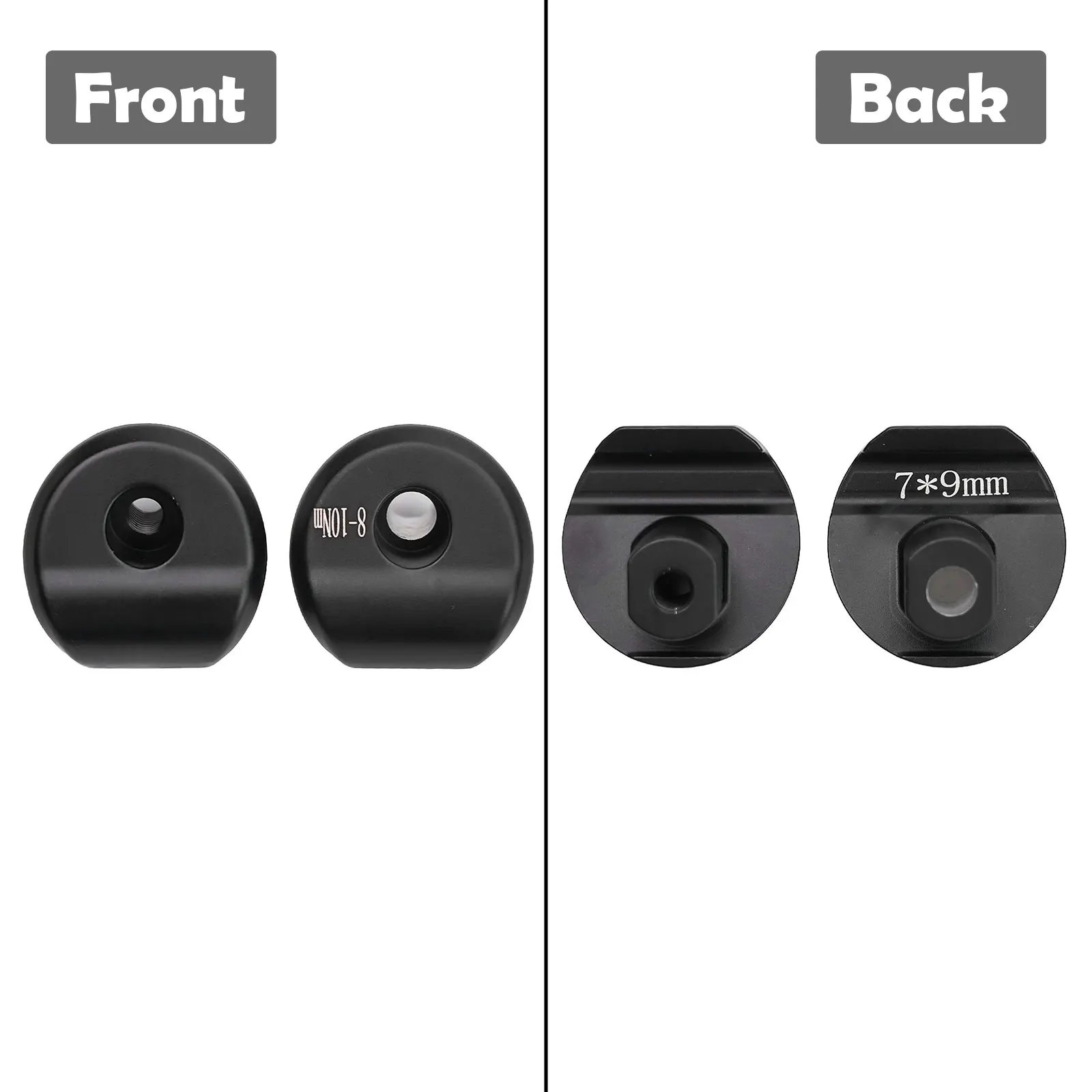 Bicycle Clips Bike Seatpost Clamp 7x9mm 7x10mm Aluminium Alloy Black Easy Installation For Carbon Saddle Rails
Bicycle Clips Bike Seatpost Clamp 7x9mm 7x10mm Aluminium Alloy Black Easy Installation For Carbon Saddle Rails