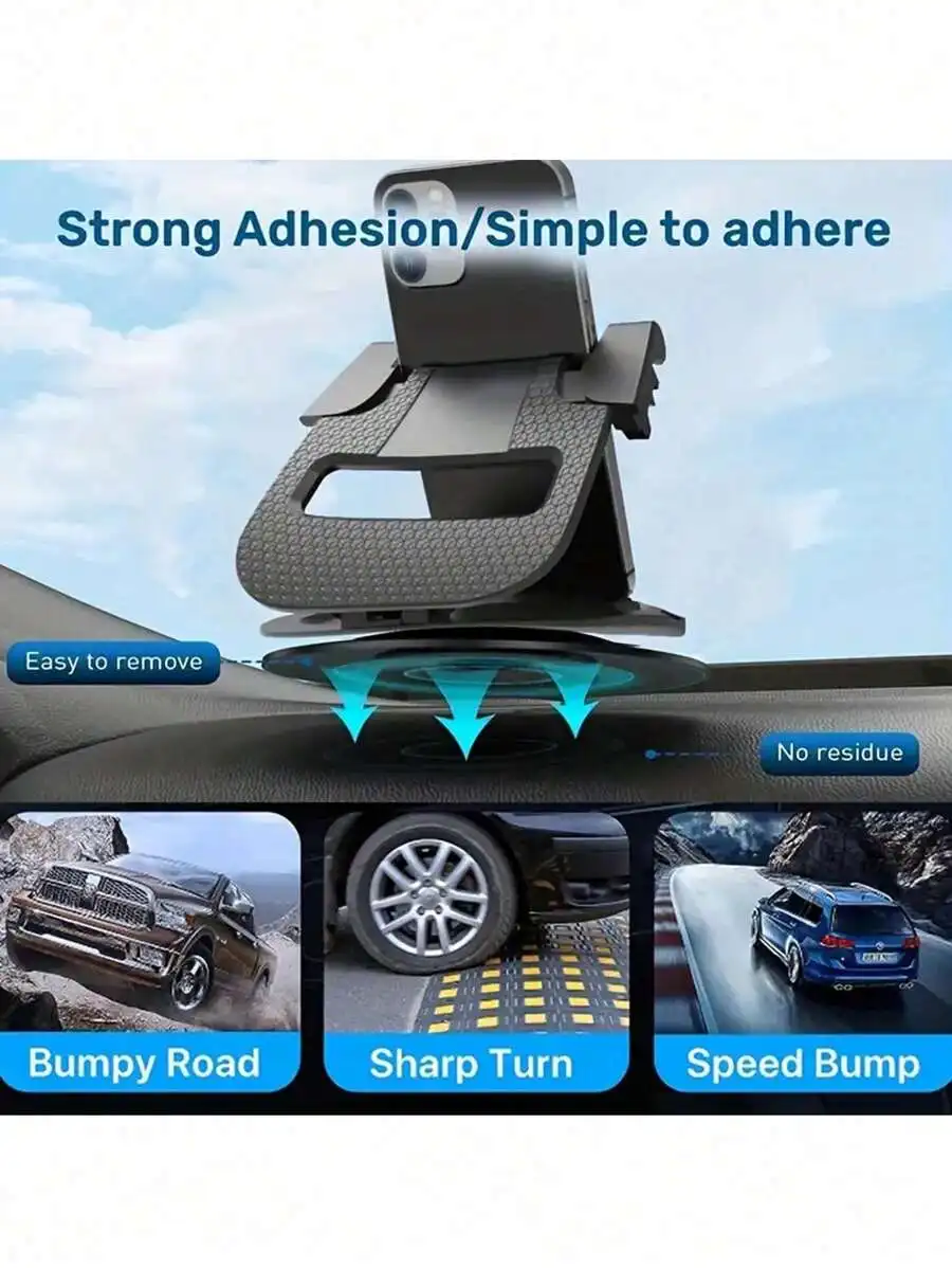 360 Degree Rotating Car Dashboard Phone Holder For iPhone Android Universal Car Accessory
360 Degree Rotating Car Dashboard Phone Holder For iPhone Android Universal Car Accessory