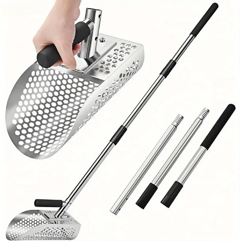 Stainless Steel Detachable Sand Shovel Long Handle Garden Rake Metal Sifter Tool New Hot Selling Outdoor Equipment
Stainless Steel Detachable Sand Shovel Long Handle Garden Rake Metal Sifter Tool New Hot Selling Outdoor Equipment