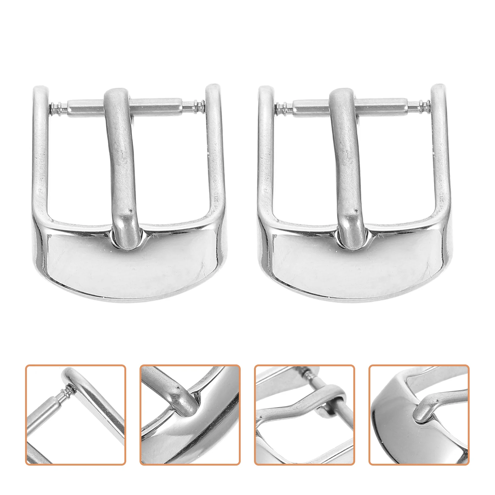2 Pcs Clasp Watch Strap Connector Accessory Band Buckle Stainless Steel Replacement Supplies Straps
2 Pcs Clasp Watch Strap Connector Accessory Band Buckle Stainless Steel Replacement Supplies Straps