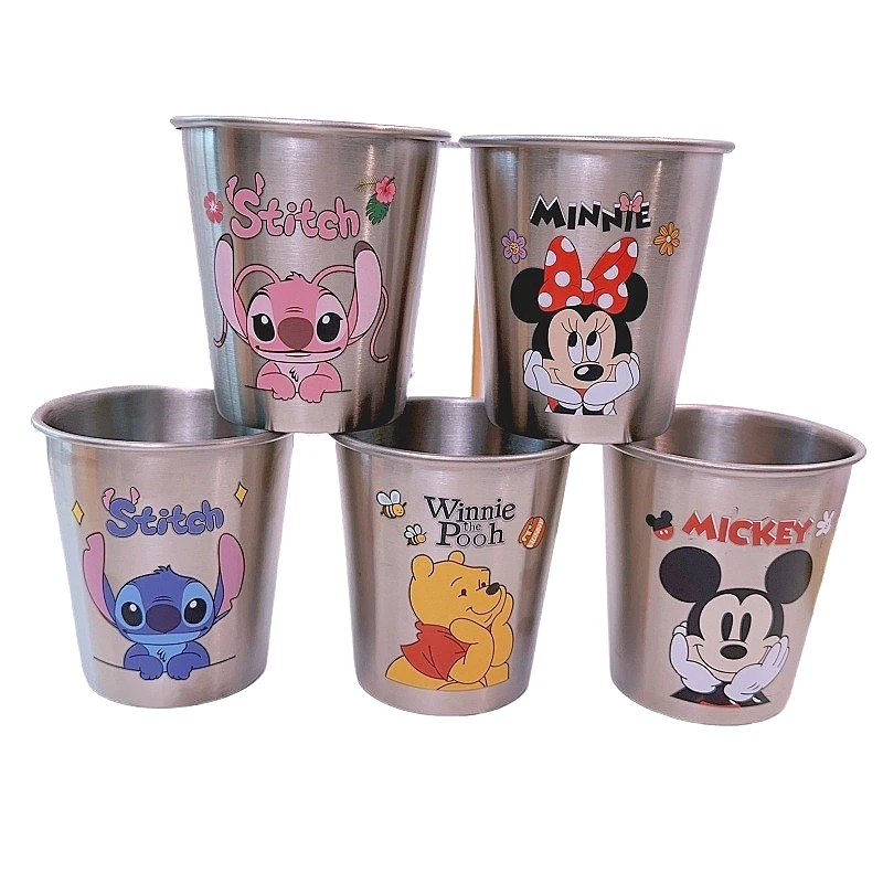 Cartoon Mickey Minnie Stitch Winnie The Pooh 304 Stainless Steel Cup 300ml Multi-Purpose Cup for Kids Drinking & Toothbrushing
Cartoon Mickey Minnie Stitch Winnie The Pooh 304 Stainless Steel Cup 300ml Multi-Purpose Cup for Kids Drinking & Toothbrushing