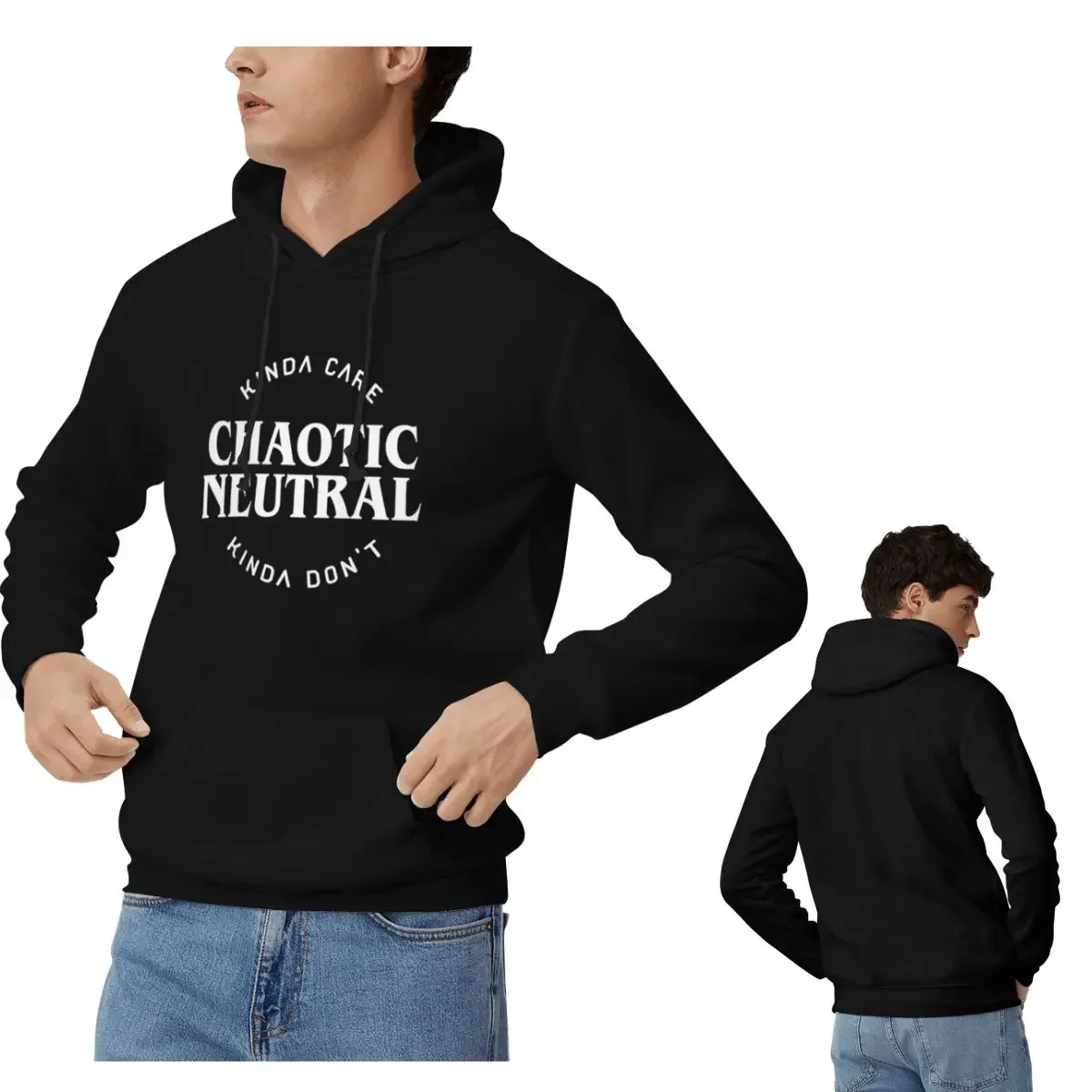 Хаотические нейтральные выравнивания Kinda Care Kinda Don't толстовки для мужчин и женщин пуловеры толстовки с длинными рукавами уличная одежда осень зима
Хаотические нейтральные выравнивания Kinda Care Kinda Don't толстовки для мужчин и женщин пуловеры толстовки с длинными рукавами уличная одежда осень зима