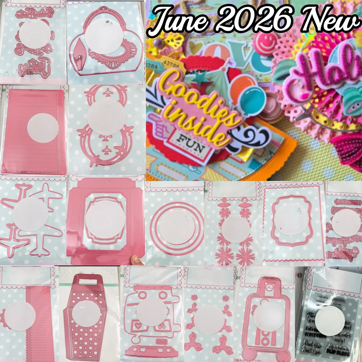 2026 New Summer Travel Collection Metal Cutting Dies Stamps for DIY Decorating Scrapbook Paper Card Album Embossing Craft
2026 New Summer Travel Collection Metal Cutting Dies Stamps for DIY Decorating Scrapbook Paper Card Album Embossing Craft