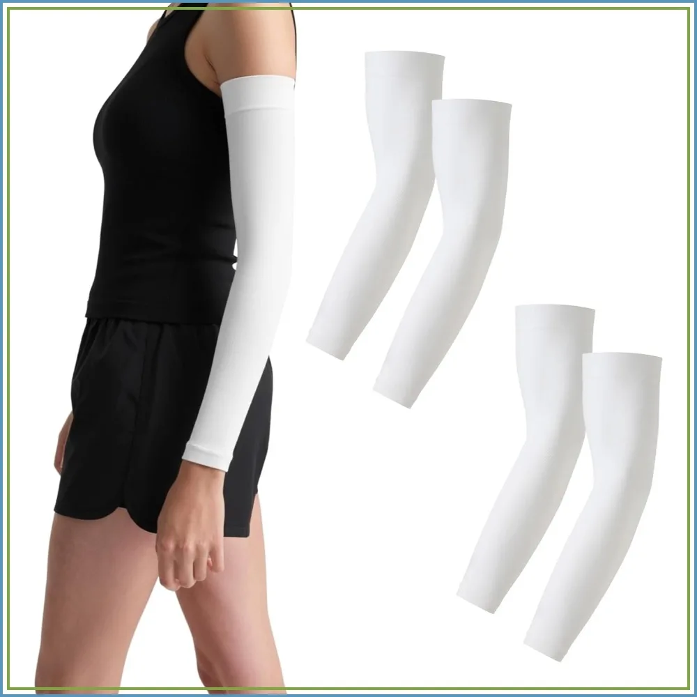 UPF UV Protection Cooling Compression Arm Sleeves for Men & Women, Sports Sun Sleeves, 2-Pack
UPF UV Protection Cooling Compression Arm Sleeves for Men & Women, Sports Sun Sleeves, 2-Pack