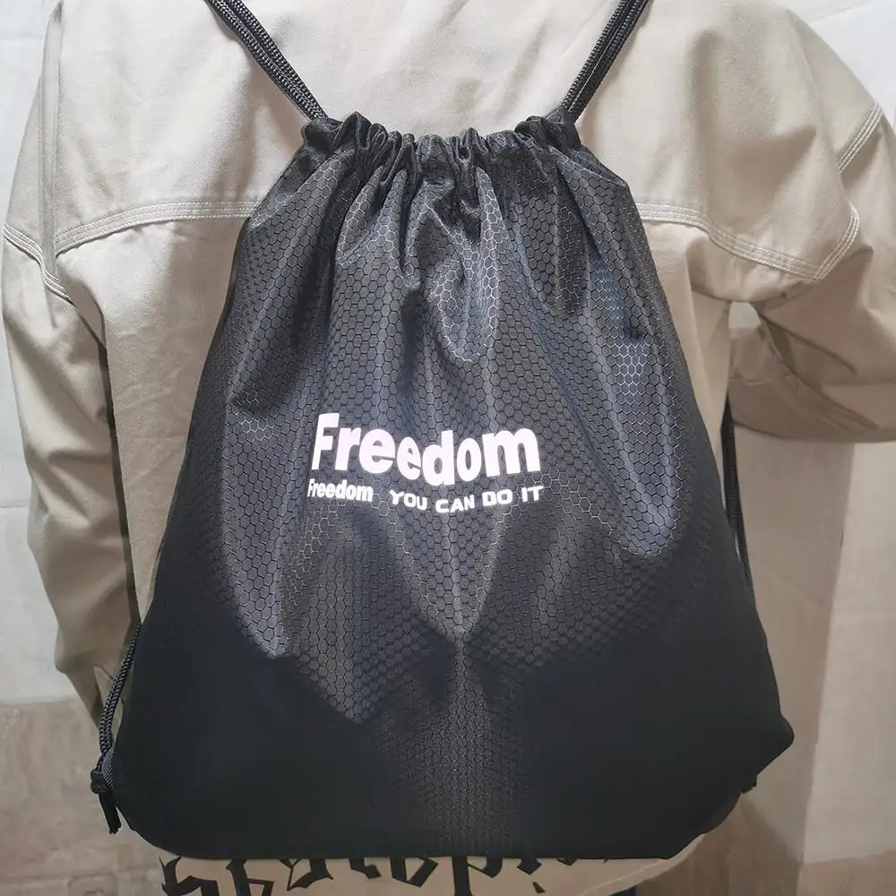 Waterproof Basketball Bag Drawstring Fitness Backpack for Men And Women Student Sports Gear Storage Bag Soft Shoulder Straps
Waterproof Basketball Bag Drawstring Fitness Backpack for Men And Women Student Sports Gear Storage Bag Soft Shoulder Straps