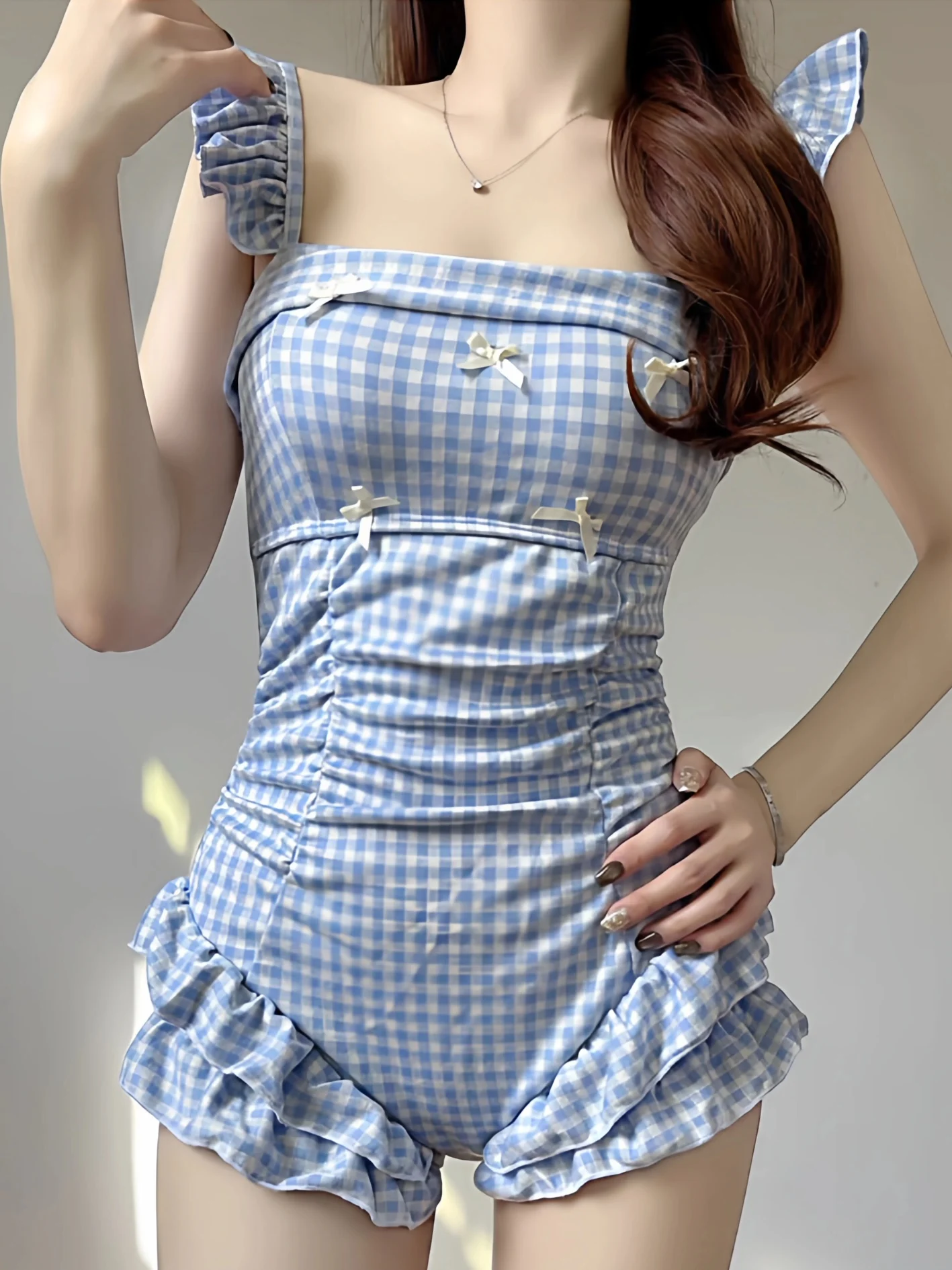 Женский слитный купальник Ele One-Piece Swimsuit Dr Sle Beautiful, больших размеров, для термальных источников, с эффектом утяжки, для частных термальных источников
Женский слитный купальник Ele One-Piece Swimsuit Dr Sle Beautiful, больших размеров, для термальных источников, с эффектом утяжки, для частных термальных источников