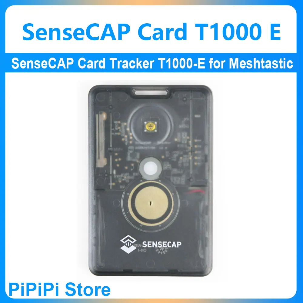 Карточный трекер SenseCAP T1000 E для метеастики с LR1110,nRF52840, AG3335 GPS, IP65, внутреннее и наружное позиционирование, датчик движения
Карточный трекер SenseCAP T1000 E для метеастики с LR1110,nRF52840, AG3335 GPS, IP65, внутреннее и наружное позиционирование, датчик движения