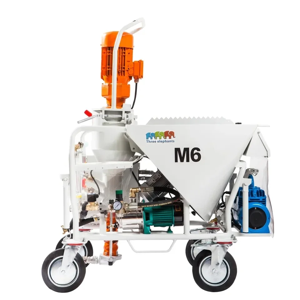 Fully automatic cement spraying machine, wall plastering machine, gypsum spraying machine
Fully automatic cement spraying machine, wall plastering machine, gypsum spraying machine
