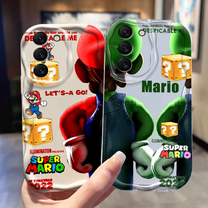 M-Marios Art Popular Cartoon For Samsung S24 S23 S21 S20 Ultra Plus FE A73 A72 A71 A51 A31 A05S A05 A04 5G Wave Oil TPU
M-Marios Art Popular Cartoon For Samsung S24 S23 S21 S20 Ultra Plus FE A73 A72 A71 A51 A31 A05S A05 A04 5G Wave Oil TPU