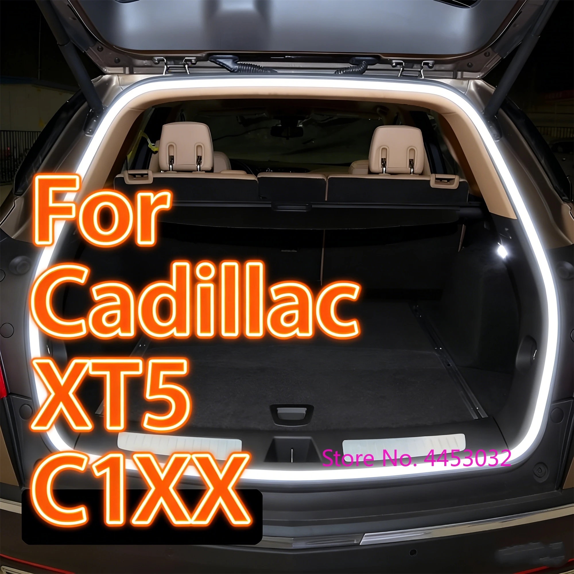 Car Trunk Seal Edge LED Strip For Cadillac XT5 C1XX Flexible Light Strip Decoration Lighting Easy Installation
Car Trunk Seal Edge LED Strip For Cadillac XT5 C1XX Flexible Light Strip Decoration Lighting Easy Installation