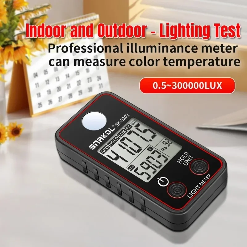 Precise Spectrometer Portable Multifunctional Spectrometer Digital Display Optical Instruments Color Temperature Lighting Tool
Precise Spectrometer Portable Multifunctional Spectrometer Digital Display Optical Instruments Color Temperature Lighting Tool