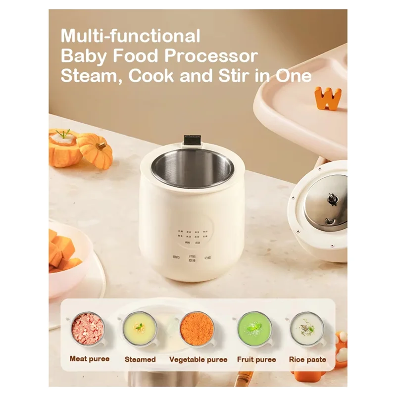 LLCS-Multi-Functional Babyfood Maker Multi-Functional Food Processor Easy Clean EU Plug
LLCS-Multi-Functional Babyfood Maker Multi-Functional Food Processor Easy Clean EU Plug