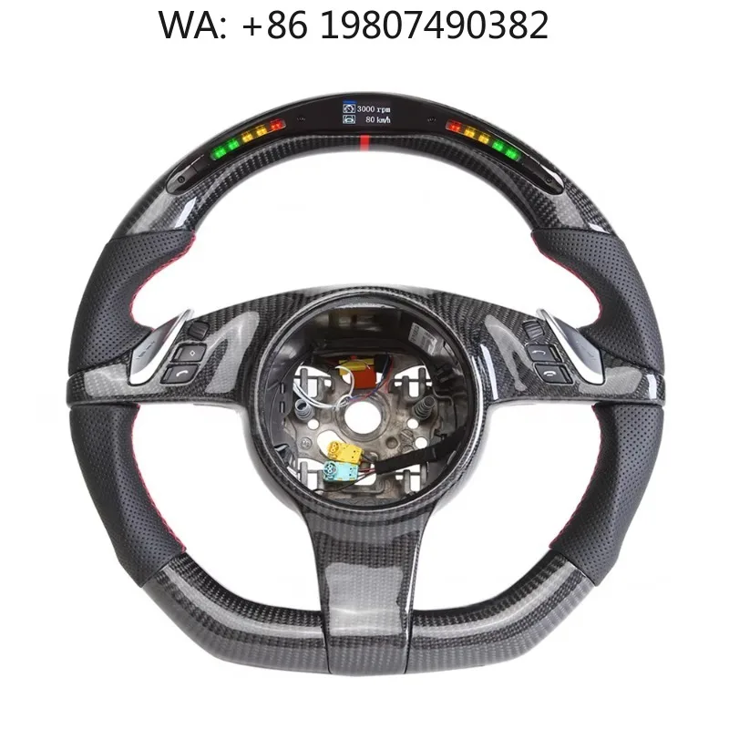 Custom Leather Carbon Fiber Steering Wheel Sport M Performance For Compact Sport Auto Interior Refit
Custom Leather Carbon Fiber Steering Wheel Sport M Performance For Compact Sport Auto Interior Refit