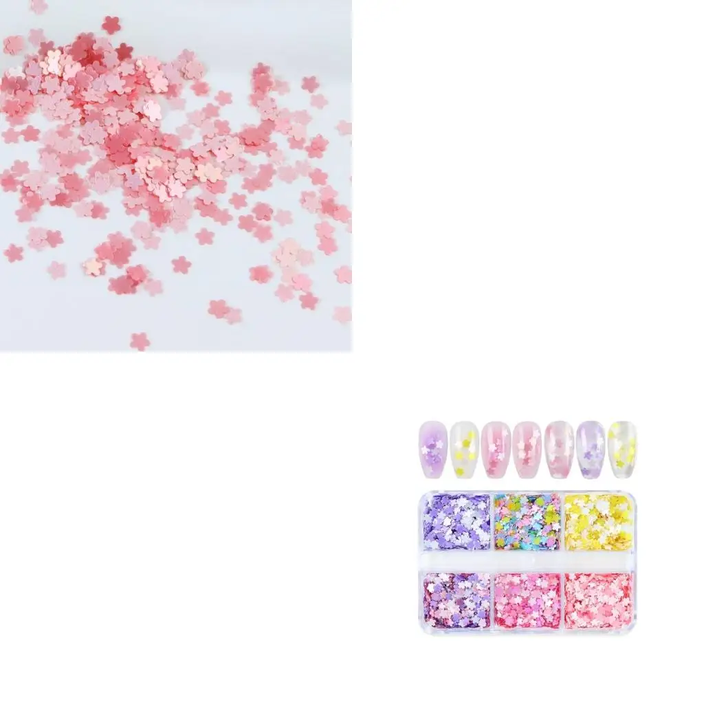 6 сеток цветок блеск конфетти силиконовые формы наполнители DIY украшения для ногтей
6 сеток цветок блеск конфетти силиконовые формы наполнители DIY украшения для ногтей