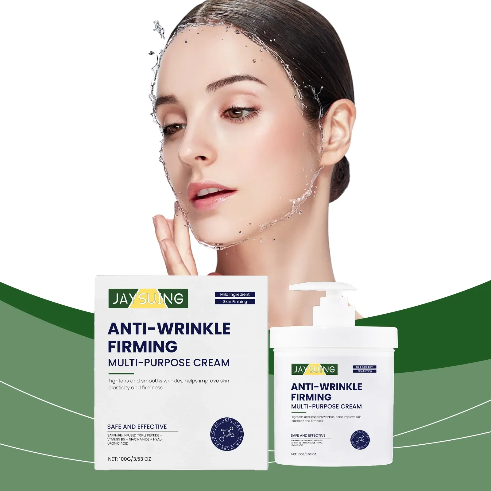 Firming Moisturizing Cream Hydrating Brightening Facial Skin Nourishing Tender Skin Cream Effectively Improve Skin Firmness
Firming Moisturizing Cream Hydrating Brightening Facial Skin Nourishing Tender Skin Cream Effectively Improve Skin Firmness
