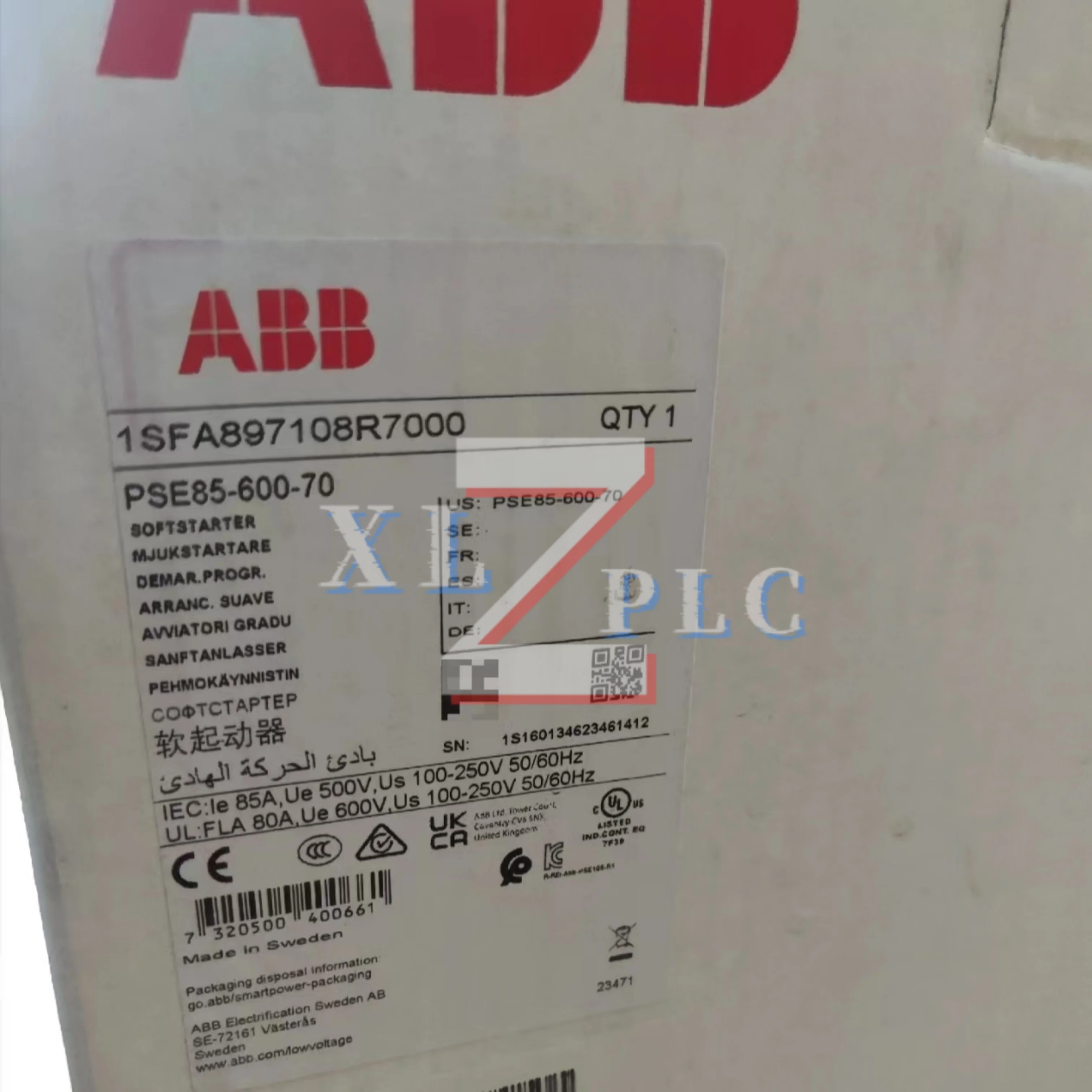 новый в коробке PSE60-600-70 PSE85-600-70 PSR105-600-11 Прибор для плавного пуска
новый в коробке PSE60-600-70 PSE85-600-70 PSR105-600-11 Прибор для плавного пуска