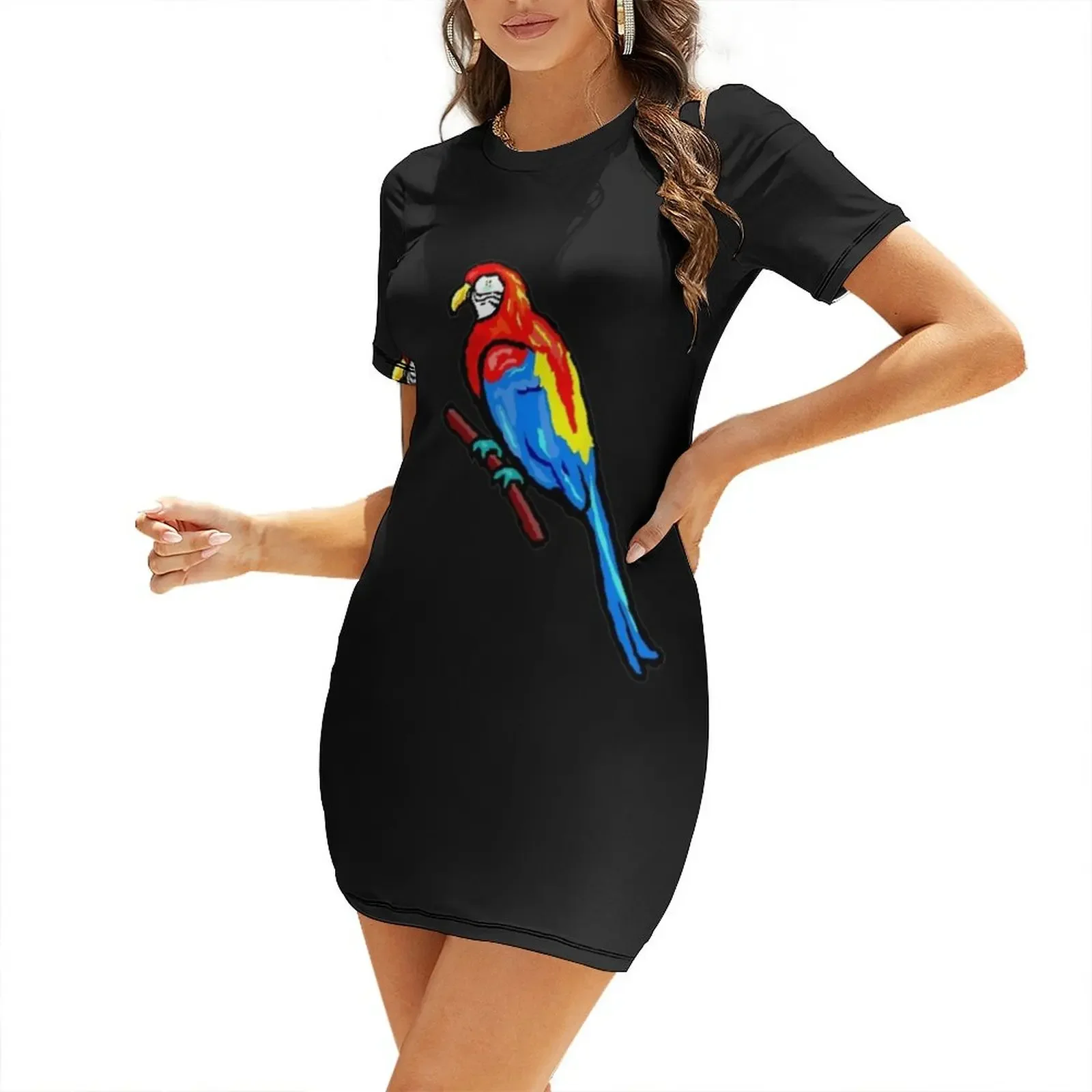 bird tour Short-Sleeved Dress birthday dress summer dress for women 2026
bird tour Short-Sleeved Dress birthday dress summer dress for women 2026