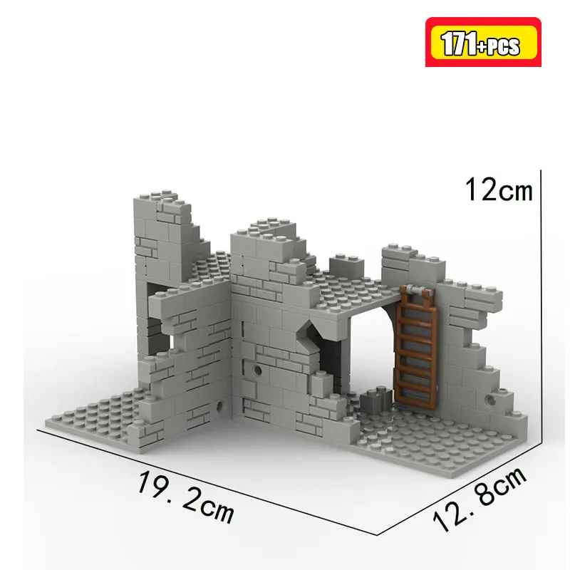 Конструктор «Руины военного полевого укрытия времен Второй мировой войны», развивающая модель из кирпичиков для мальчиков и детей
Конструктор «Руины военного полевого укрытия времен Второй мировой войны», развивающая модель из кирпичиков для мальчиков и детей