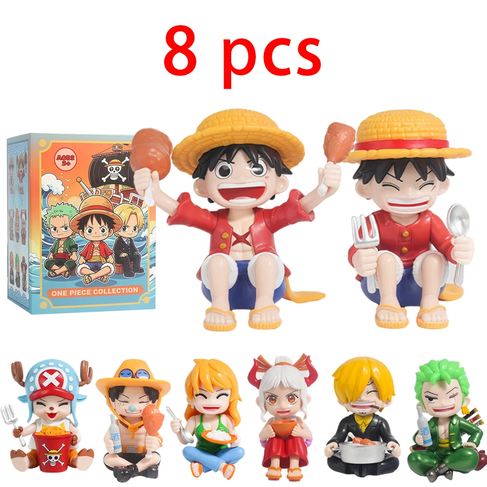 1-8Pcs One Piece Q Edition Doll Food Series Cute Luffy Zoro Ace Sanji Yamato Model Cartoon Collect Car Desk Decoration Toy Gift
1-8Pcs One Piece Q Edition Doll Food Series Cute Luffy Zoro Ace Sanji Yamato Model Cartoon Collect Car Desk Decoration Toy Gift