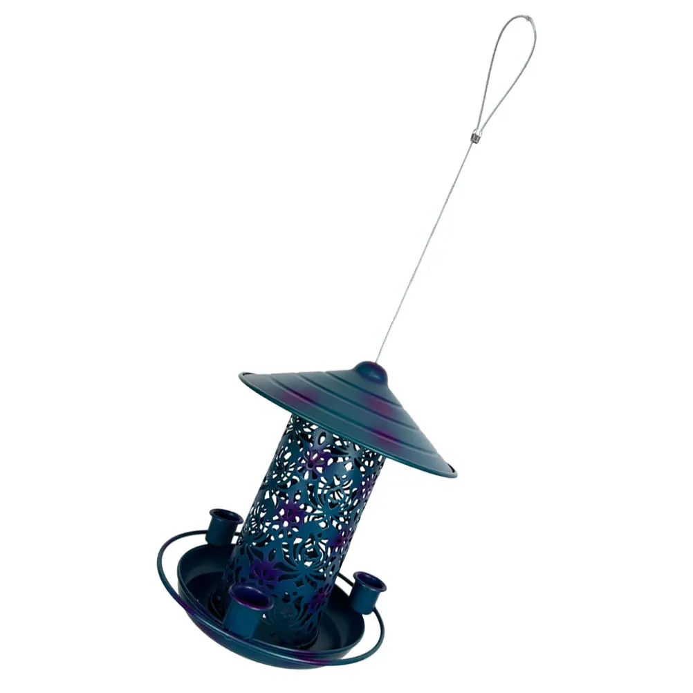 Outdoor Bird Feeder Hanging Garden Yard Metal Crafts Food Container Tray Small Birds Feeders Outdoor Pet Supplies
Outdoor Bird Feeder Hanging Garden Yard Metal Crafts Food Container Tray Small Birds Feeders Outdoor Pet Supplies