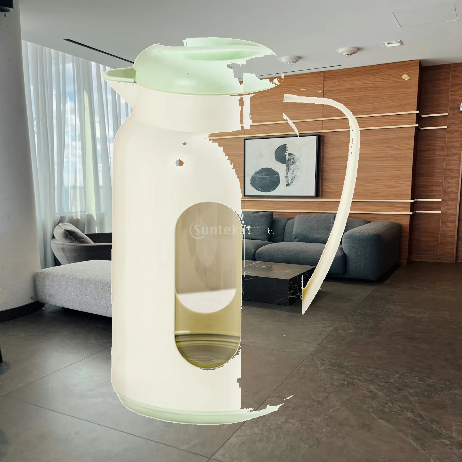 Heat Resistant Borosilicate Glass Jug Beverage Pitcher with Filter Mesh Lid Drink Barrel for All Occasion Drinkware
Heat Resistant Borosilicate Glass Jug Beverage Pitcher with Filter Mesh Lid Drink Barrel for All Occasion Drinkware