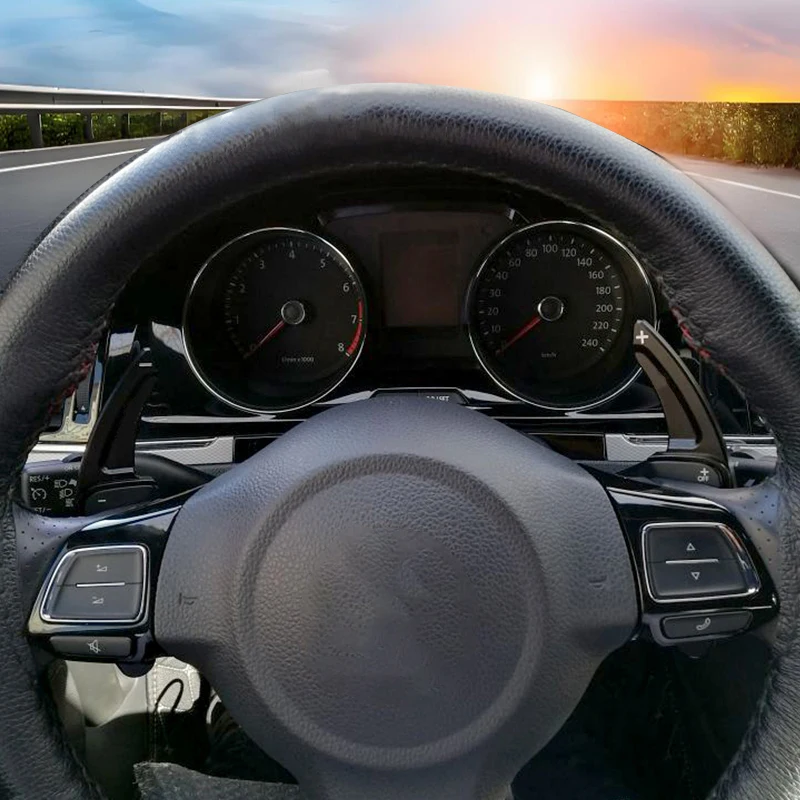 Car Steering Wheel Shift Paddle DSG Paddle Extension For VW Tiguan Golf 6 MK5 MK6 Jetta GTI R20 R36 CC Scirocco Seat Leon Auto
Car Steering Wheel Shift Paddle DSG Paddle Extension For VW Tiguan Golf 6 MK5 MK6 Jetta GTI R20 R36 CC Scirocco Seat Leon Auto