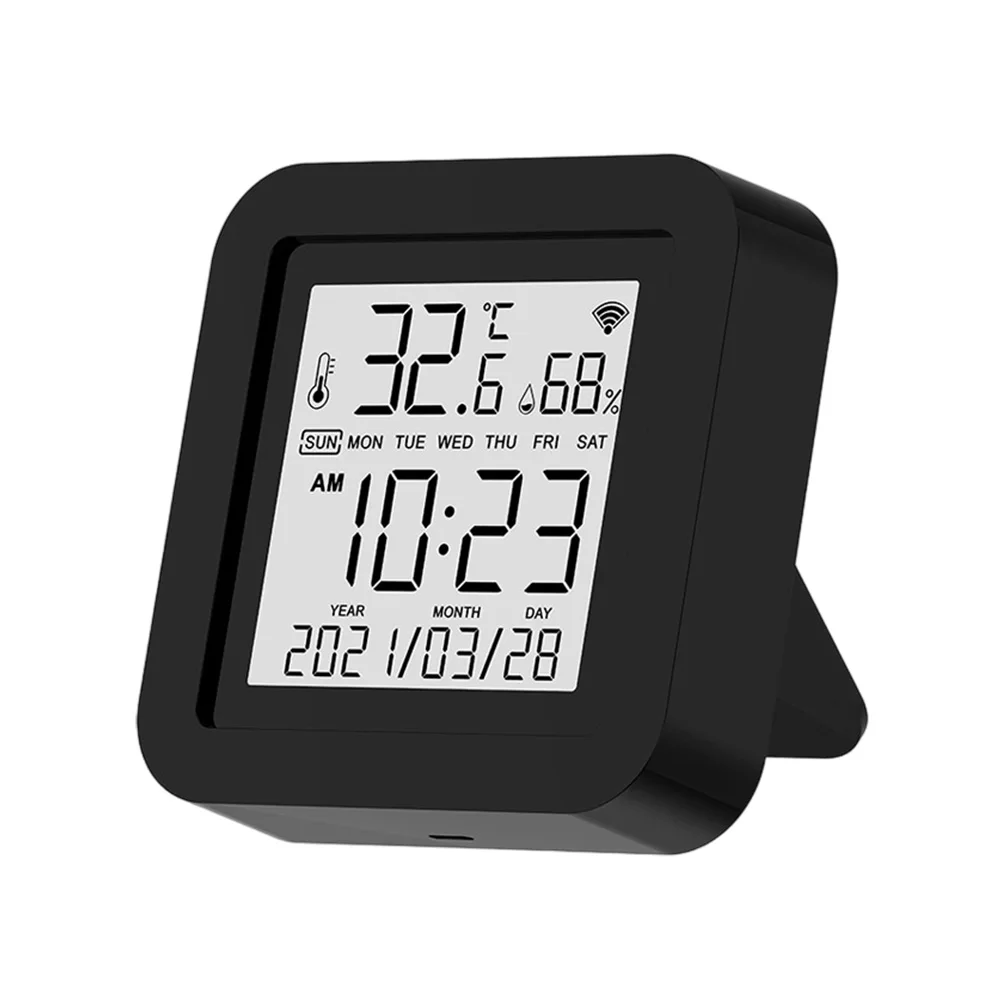 WiFi Thermometer and Hygrometer with Custom Threshold Alerts and Infrared Remote Control for Smart Home Systems
WiFi Thermometer and Hygrometer with Custom Threshold Alerts and Infrared Remote Control for Smart Home Systems