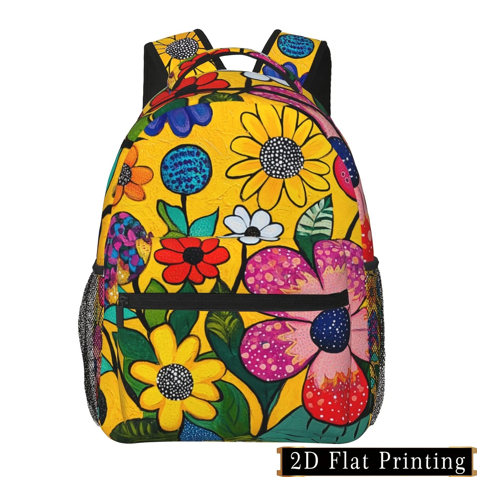 Vibrant Floral Print Backpack with Adjustable Straps Lightweight Durable Multiple Compartments for iPad Books Ideal for School
Vibrant Floral Print Backpack with Adjustable Straps Lightweight Durable Multiple Compartments for iPad Books Ideal for School