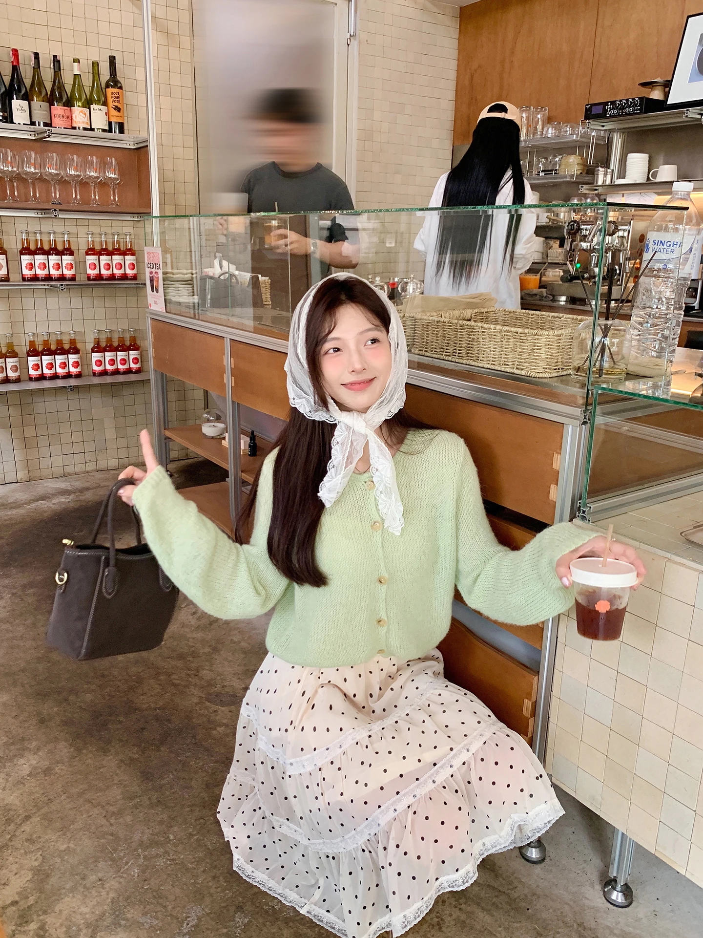 Loose Knitted Green Sweater Coat Women's Casual Style Spring 2026 New Lazy Fashion Cheese Rabbit Cozy Bunny Long Sleeve Cardigan
Loose Knitted Green Sweater Coat Women's Casual Style Spring 2026 New Lazy Fashion Cheese Rabbit Cozy Bunny Long Sleeve Cardigan