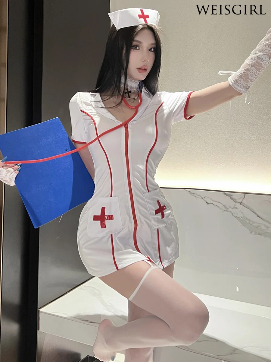 Cosplay Pure Wind Small Breasts Nurse Suit Night Show Halloween Angel Maid Sexy Doctor Uniform
Cosplay Pure Wind Small Breasts Nurse Suit Night Show Halloween Angel Maid Sexy Doctor Uniform