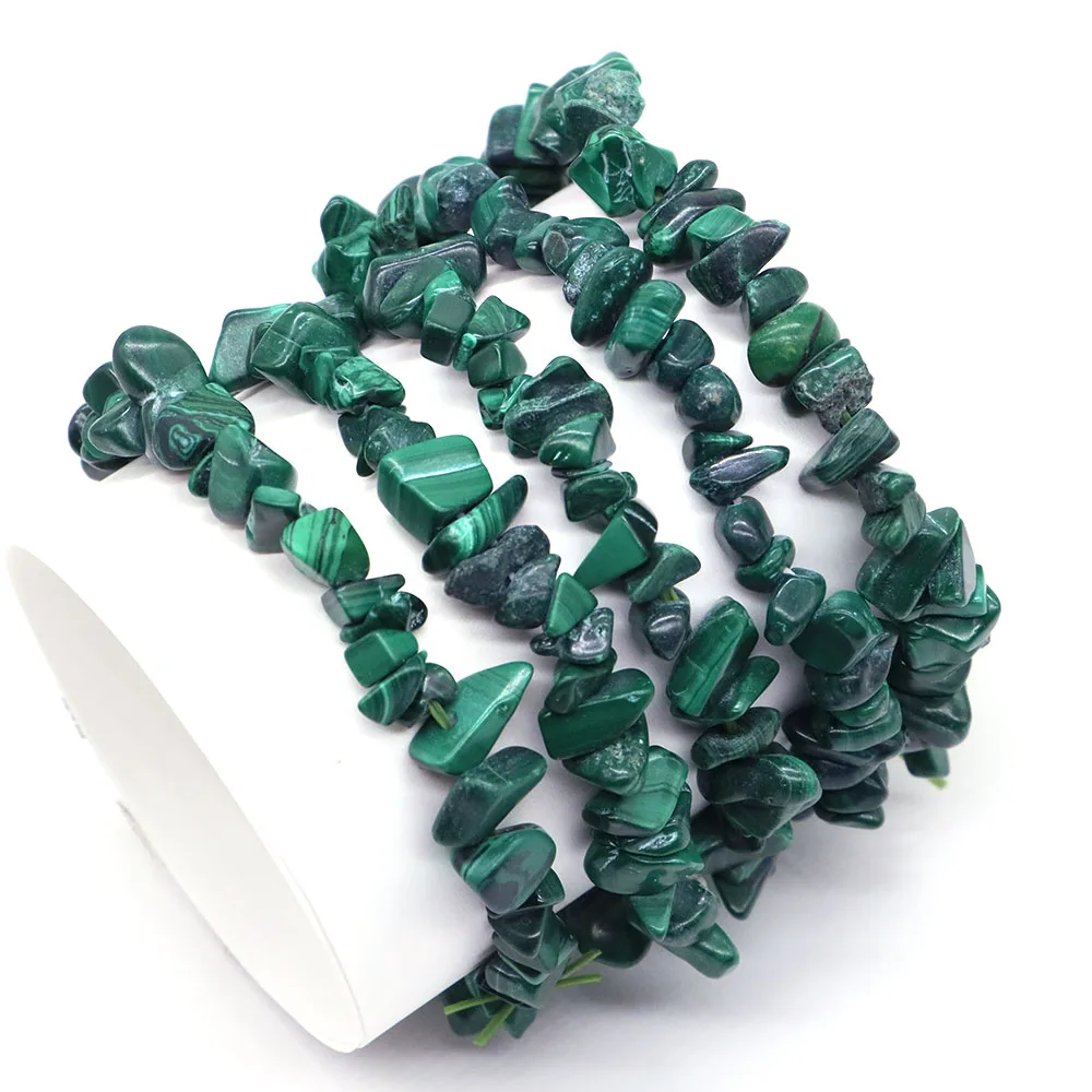 Natural Malachite Turquoise Quartz Bracelets Protection for Men Woman Reiki Healing Crystal Bracelets Chip Beads Chakra Stone
Natural Malachite Turquoise Quartz Bracelets Protection for Men Woman Reiki Healing Crystal Bracelets Chip Beads Chakra Stone