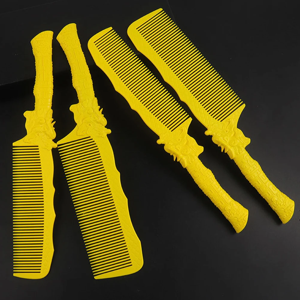 Dragon Haircut Comb Yellow Large Anti-static Professional Salon Combs Men Women Smooth Wide Tooth Curly Hairdressing
Dragon Haircut Comb Yellow Large Anti-static Professional Salon Combs Men Women Smooth Wide Tooth Curly Hairdressing