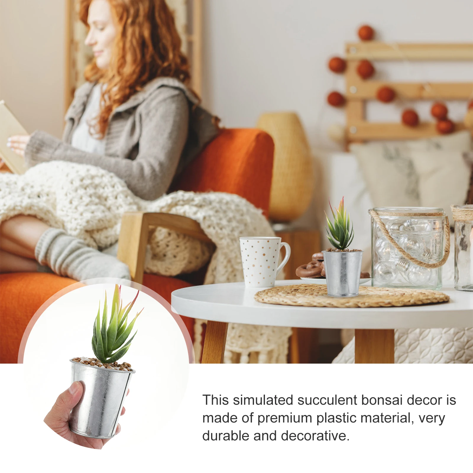 Simulated Succulent Bonsai Adornment False Succulent Plant Elegant Beautiful Faux Plants for Flowerpot Wreath Home Decoration
Simulated Succulent Bonsai Adornment False Succulent Plant Elegant Beautiful Faux Plants for Flowerpot Wreath Home Decoration