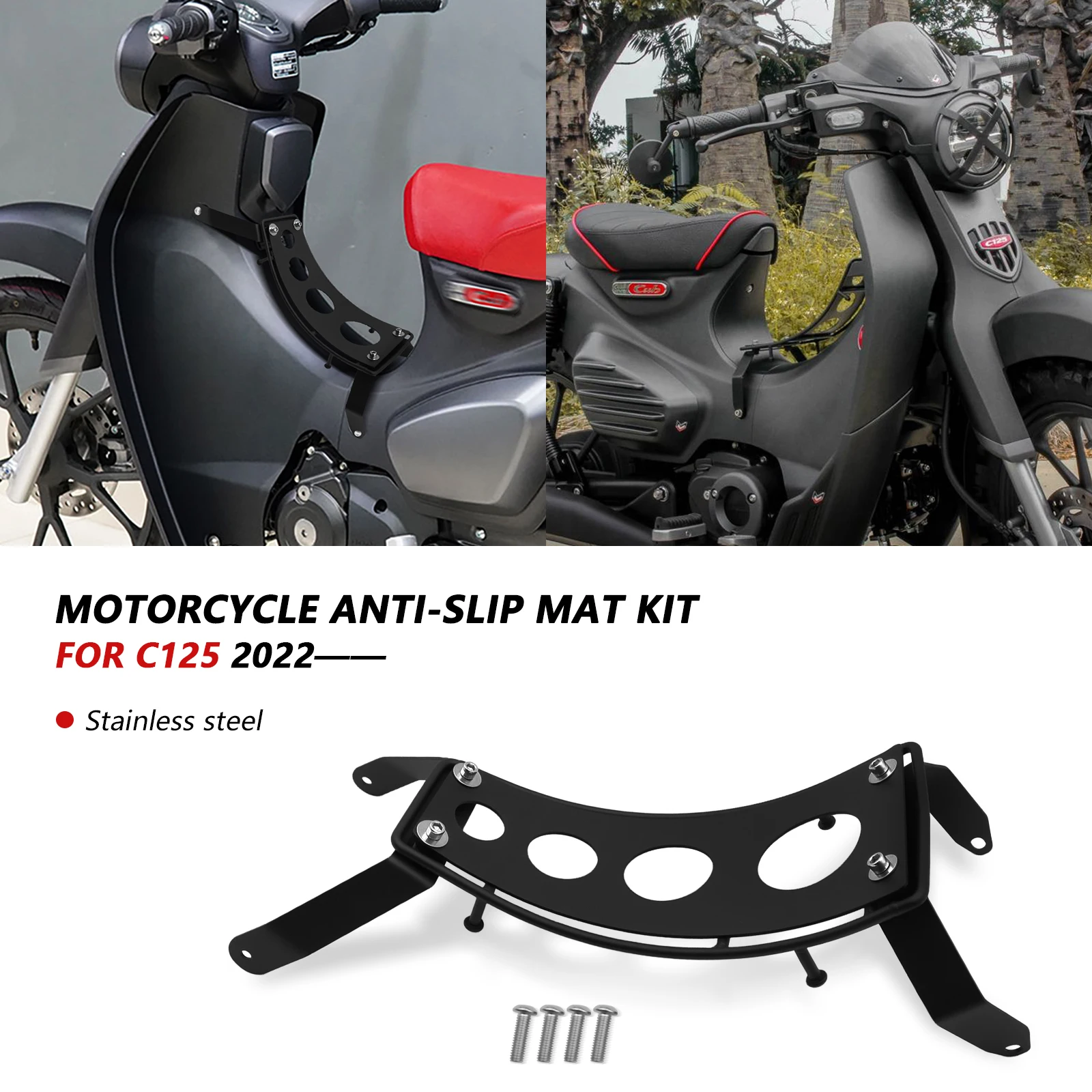 For Super Cub C125 2022-2025 motorcycle center anti-scratch shell footrest middle anti-scratch plate middle protective cover
For Super Cub C125 2022-2025 motorcycle center anti-scratch shell footrest middle anti-scratch plate middle protective cover