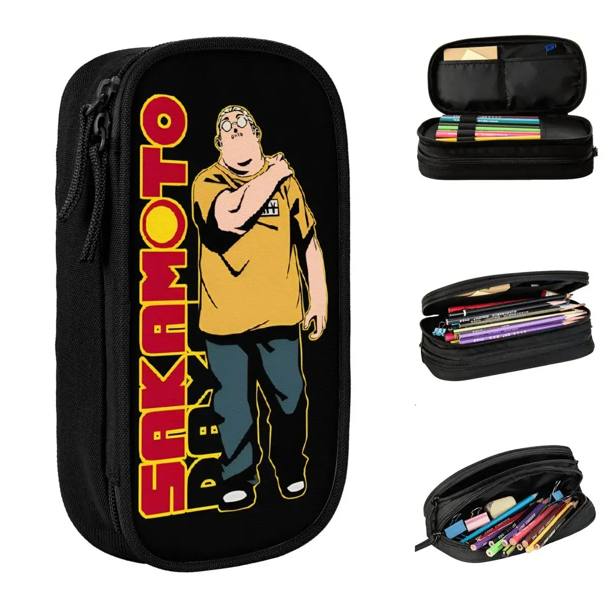 Fun Sakamoto Days Manga Pencil Case Pencil Pouch Pen for Student Big Capacity Bag Office Gift Stationery
Fun Sakamoto Days Manga Pencil Case Pencil Pouch Pen for Student Big Capacity Bag Office Gift Stationery