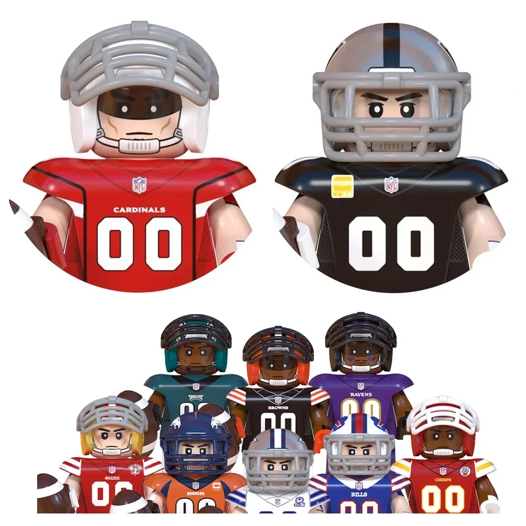 США регби спортивный игрок набор строительные блоки Chicago Bears Philadelphia Eagles Англия Патриоты мини-фигурки кирпичи игрушечные лошадки
США регби спортивный игрок набор строительные блоки Chicago Bears Philadelphia Eagles Англия Патриоты мини-фигурки кирпичи игрушечные лошадки