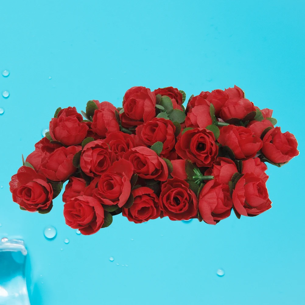 100Pcs Artificial Rose Flowers Decor DIY Ornament for Wedding Christmas Party Home Decoration Exquisite Workmanship
100Pcs Artificial Rose Flowers Decor DIY Ornament for Wedding Christmas Party Home Decoration Exquisite Workmanship