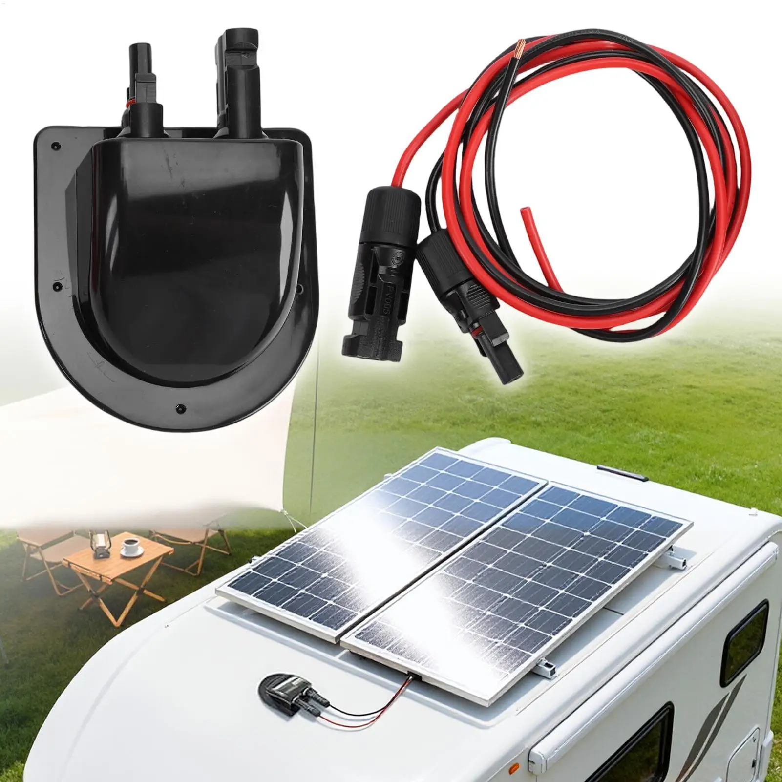 Solar Cable Gland Waterproof Connector Solar Gland For Boat Yacht Trailer RV Roof Travel Outdoor Camping
Solar Cable Gland Waterproof Connector Solar Gland For Boat Yacht Trailer RV Roof Travel Outdoor Camping