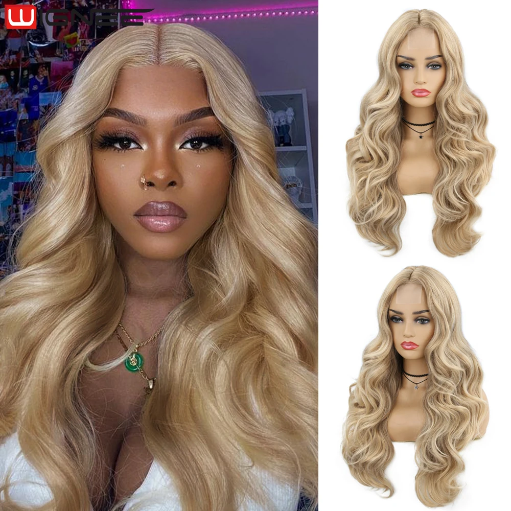 WIGNEE Long Body Wave Wig Synthetic Wigs For Women Blonde Purple Wig Heat Resistant Wigs On Sale Clearance Cosplay Wig Glueless
WIGNEE Long Body Wave Wig Synthetic Wigs For Women Blonde Purple Wig Heat Resistant Wigs On Sale Clearance Cosplay Wig Glueless