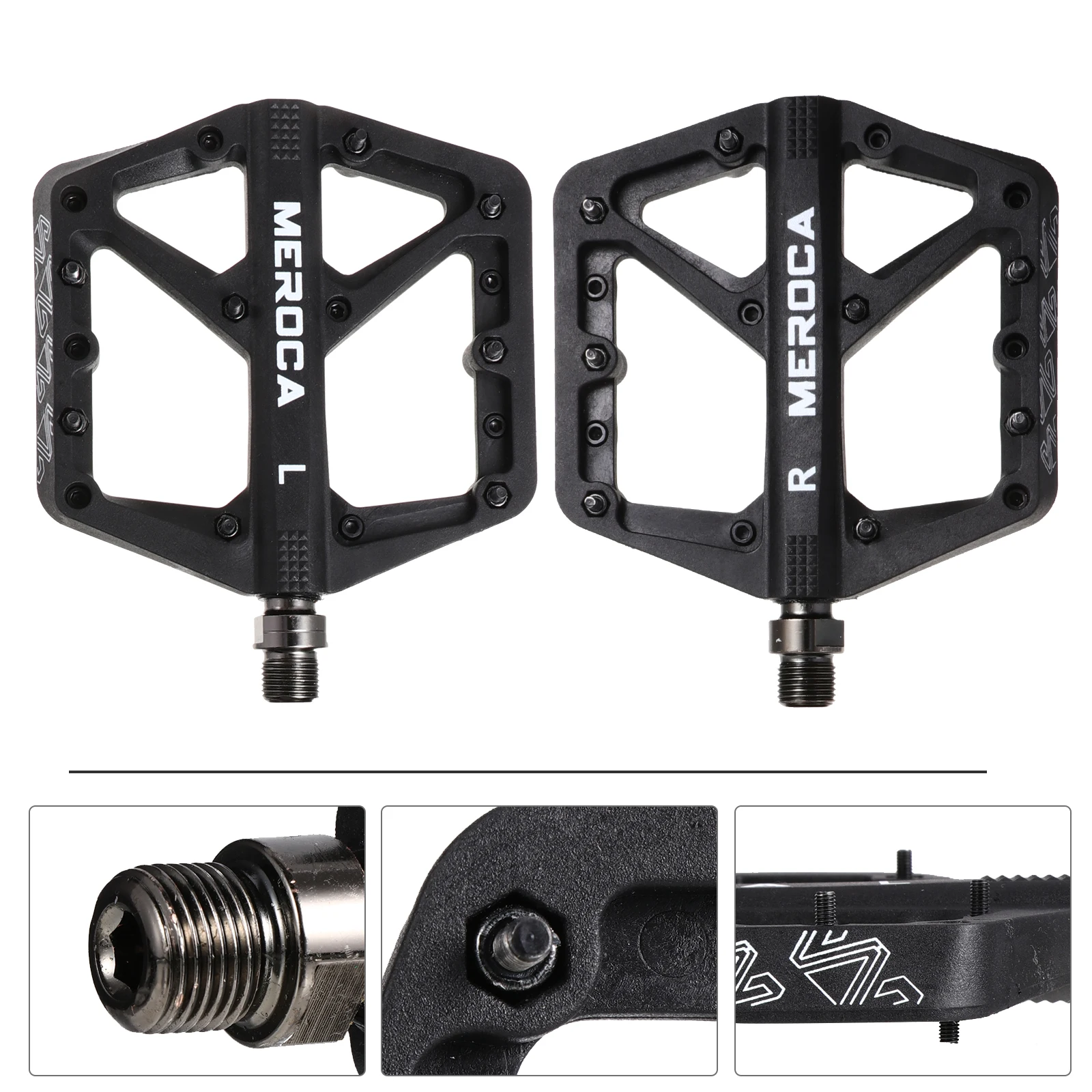 Flat Bike Pedals MTB Road Sealed Bearings Bicycle Pedals Mountain Anti-Skid Pedals Wide Platform Bicycle Pedal Accessories
Flat Bike Pedals MTB Road Sealed Bearings Bicycle Pedals Mountain Anti-Skid Pedals Wide Platform Bicycle Pedal Accessories