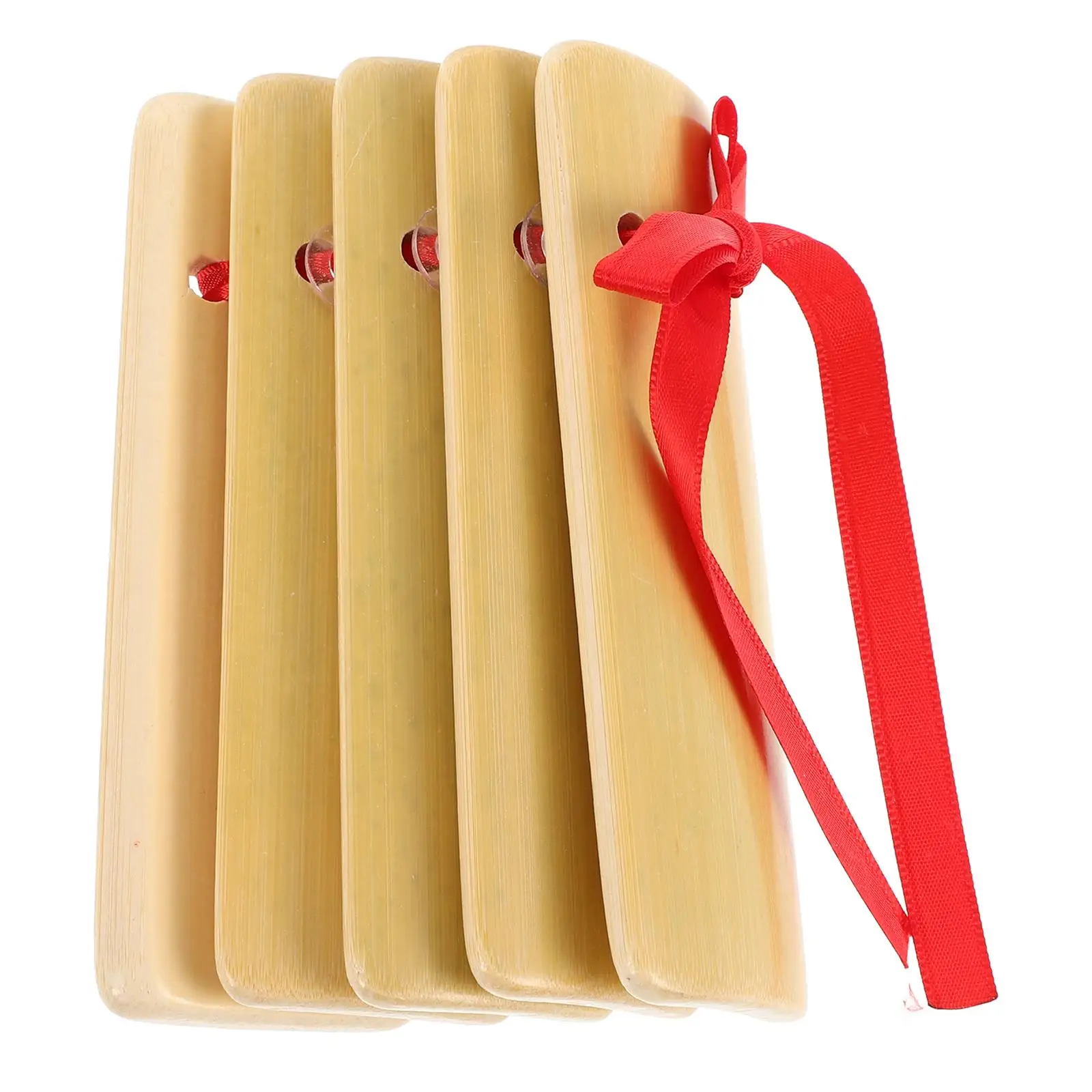Bamboo Clapper 5 Pcs White Finger Percussion Instrument Music Castanets for Child Stage Performance Kuaiban Chinese Allegro
Bamboo Clapper 5 Pcs White Finger Percussion Instrument Music Castanets for Child Stage Performance Kuaiban Chinese Allegro