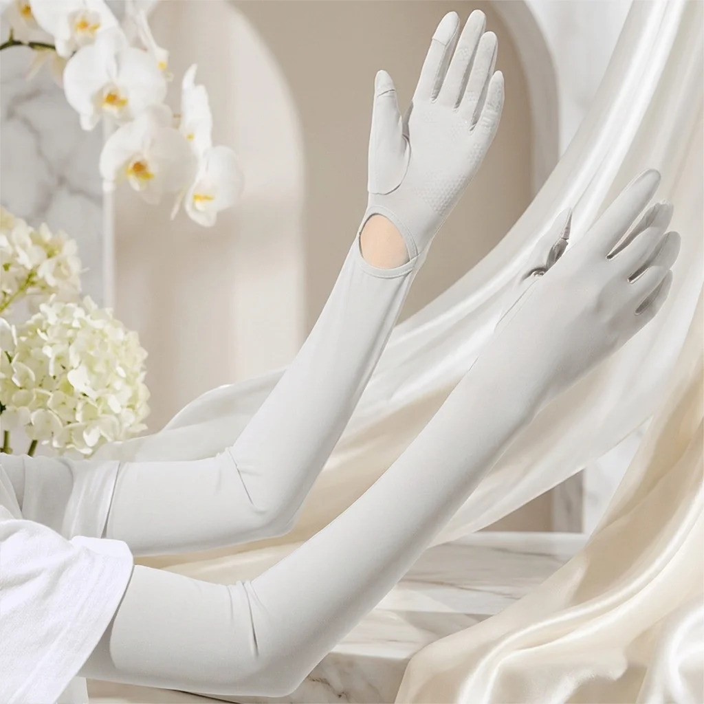 Comfortable UV Protection Sun Protection Gloves Long Gloves Ice Silk Ice Silk Sleeve Touchscreen Bicycle Gloves Outdoor Sport
Comfortable UV Protection Sun Protection Gloves Long Gloves Ice Silk Ice Silk Sleeve Touchscreen Bicycle Gloves Outdoor Sport